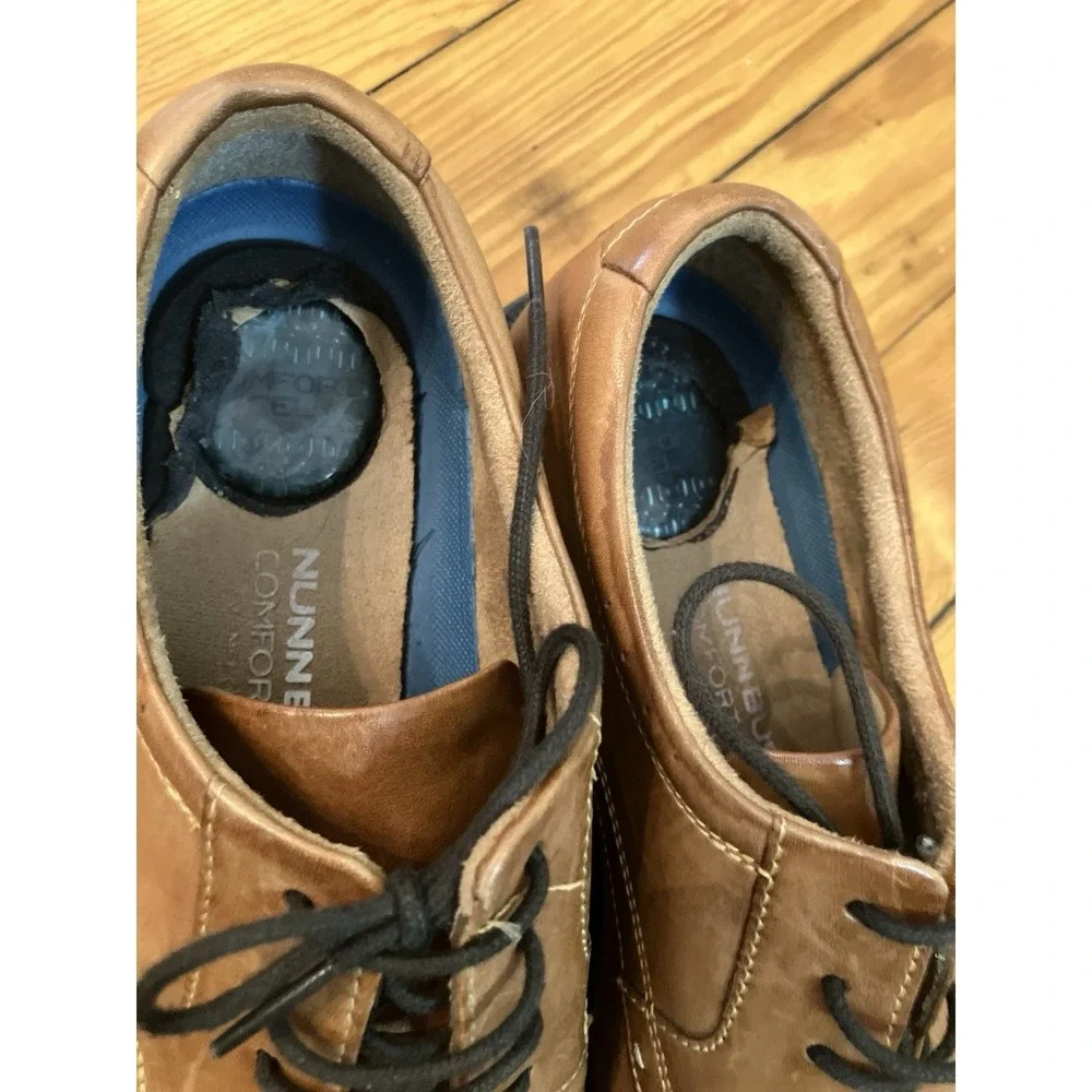 Nunn‎ Bush Mens Shoes  Brown Lace Up Size 11 M Leather
